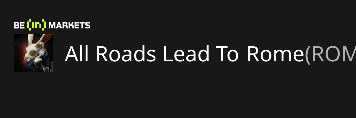 All Roads Lead To Rome (ROME) Informações sobre preço, MarketCap ...