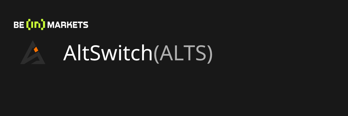 AltSwitch (ALTS) 가격, 마켓캡, 차트 및 펜더멘털 정보 - BeinCrypto Korea