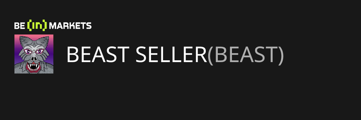BEAST SELLER (BEAST) 価格, 時価総額, 図表および