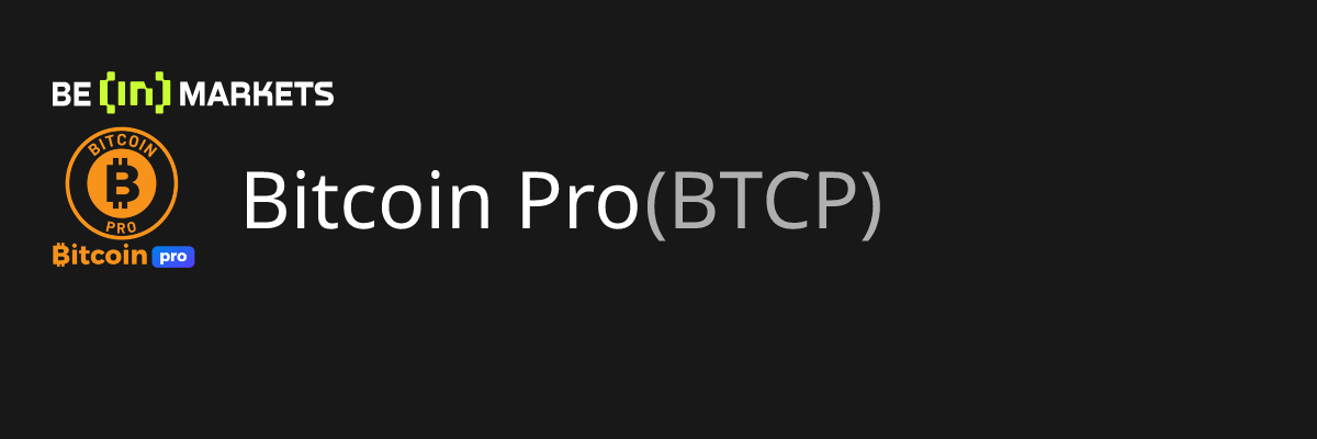 Bitcoin Pro (BTCP) Price, MarketCap, Charts and Fundamentals Info ...