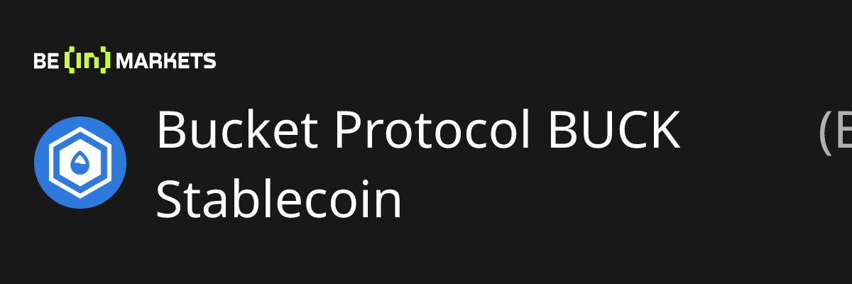 Bucket Protocol BUCK Stablecoin (BUCK) Price, MarketCap, Charts and ...