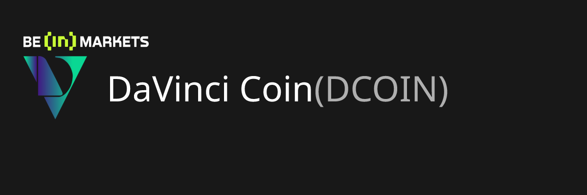 Dcoin DaVinci Coin (DCOIN) Harga, Kapitalisasi Pasar, Info Grafik dan ...
