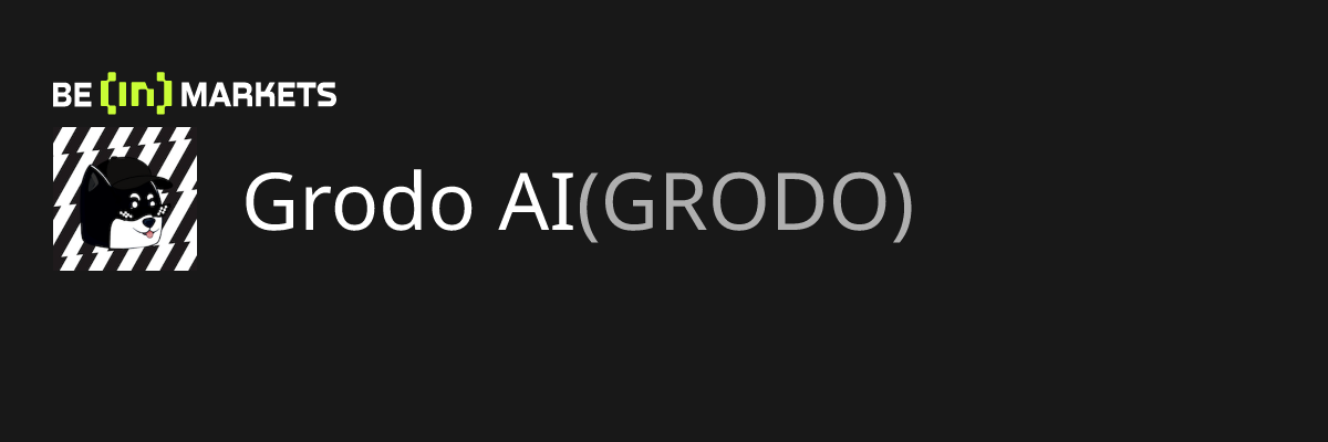 Grodo Grodo AI (GRODO) información de precios, capitalización de mercado ...