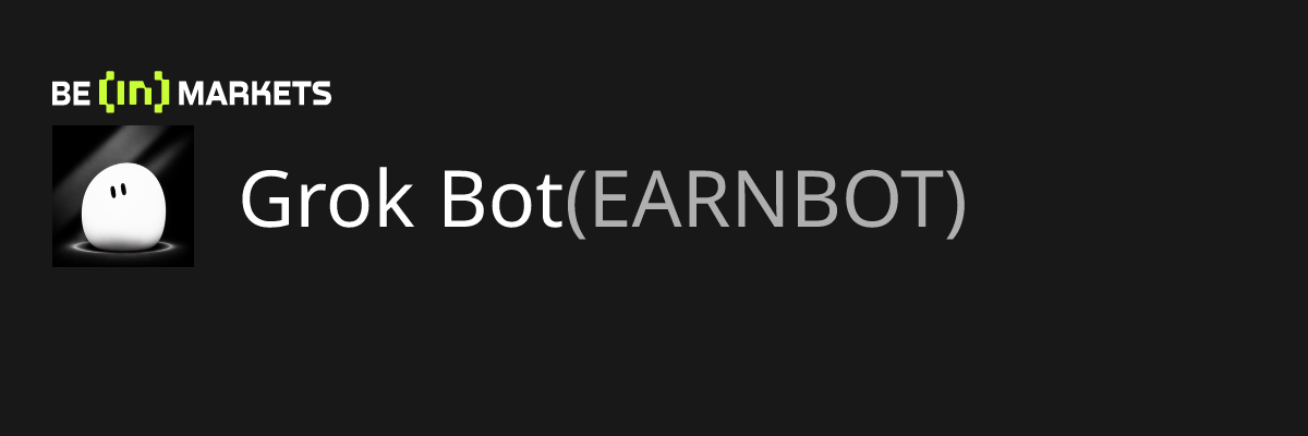 Grok Bot (EARNBOT) Fiyat, Piyasa Değeri, Grafikler ve Temel Bilgi ...