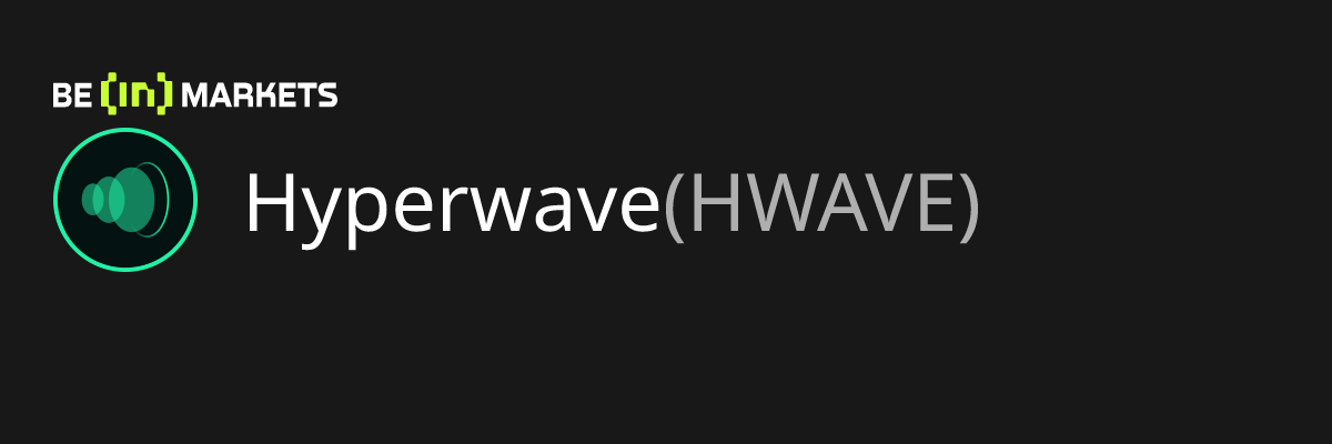 Hyperwave (HWAVE) Fiyat, Piyasa Değeri, Grafikler ve Temel Bilgi ...
