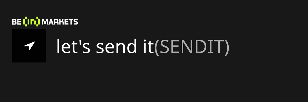 Send It In let's send it (SENDIT) información de precios, capitalización de ...