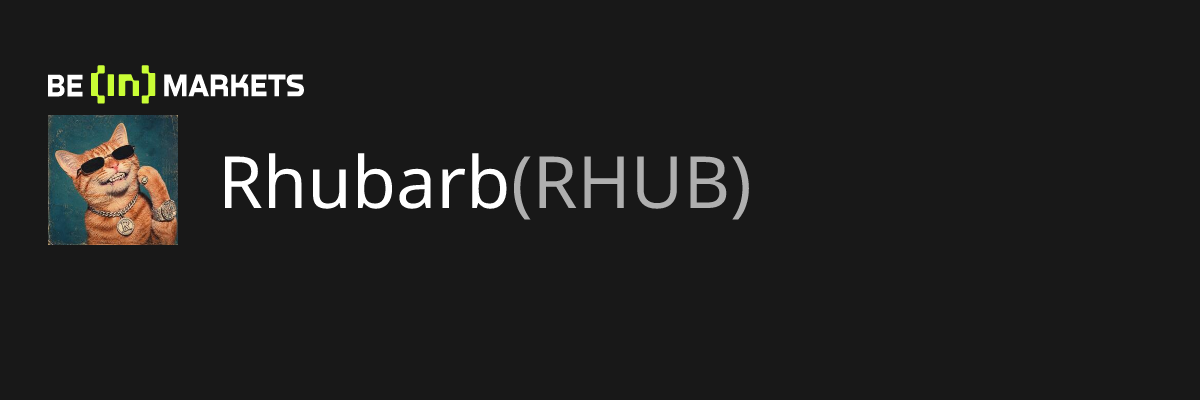 Rhubarb (RHUB) Price, MarketCap, Charts and Fundamentals Info - BeInCrypto