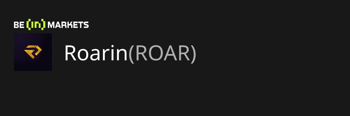 Roarin (ROAR) Harga, Kapitalisasi Pasar, Info Grafik dan Fundamental ...
