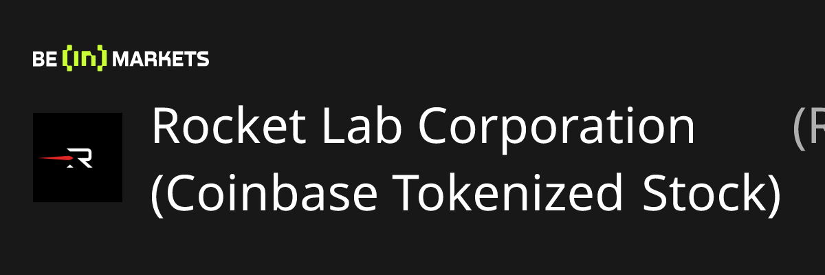 Rocket Lab Corporation (Coinbase Tokenized Stock) (RKLBC) Price ...