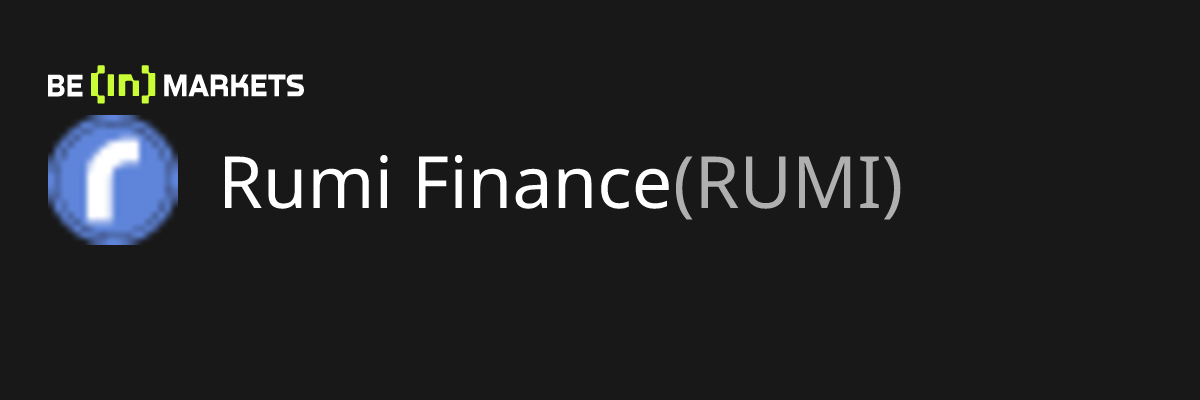 Prices Rumi Rumi Finance (RUMI) Price, MarketCap, Charts and Fundamentals Info ...