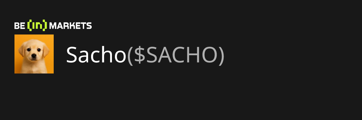 Sacho ($SACHO) información de precios, capitalización de mercado ...