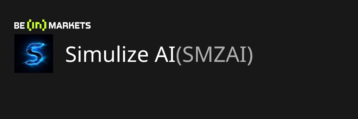 Simulize AI (SMZAI) 価格, 時価総額, 図表およびファンダメンタルズ情報 - BeInCrypto Japan