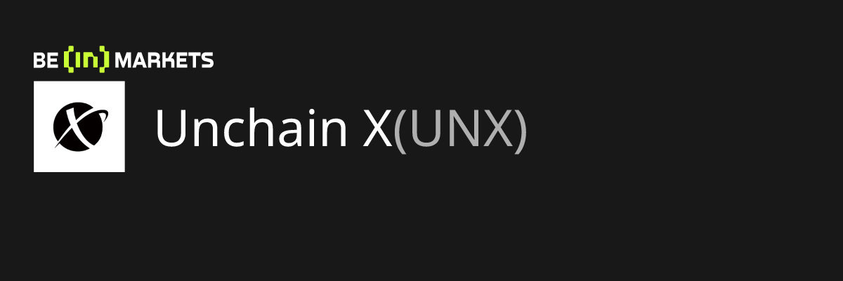 Unchain X (UNX) السعر ورأس المال السوقي والمخططات البيانية والمعلومات ...