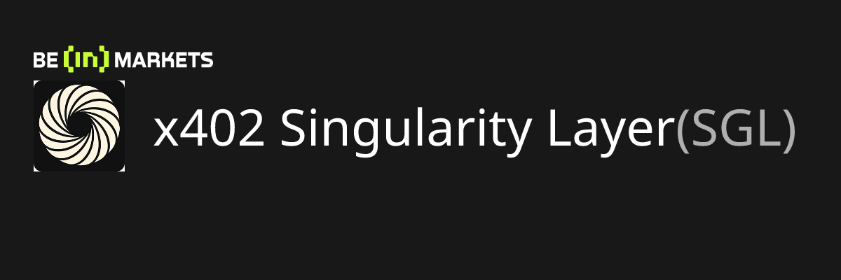 x402 Singularity Layer (SGL) Price, MarketCap, Charts and Fundamentals ...