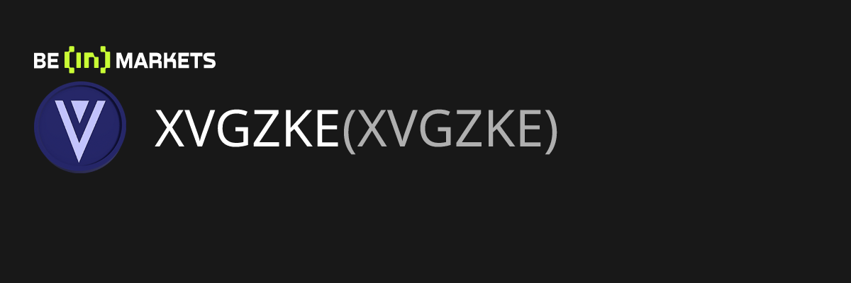 XVGZKE (XVGZKE) 価格, 時価総額, 図表およびファンダメンタルズ